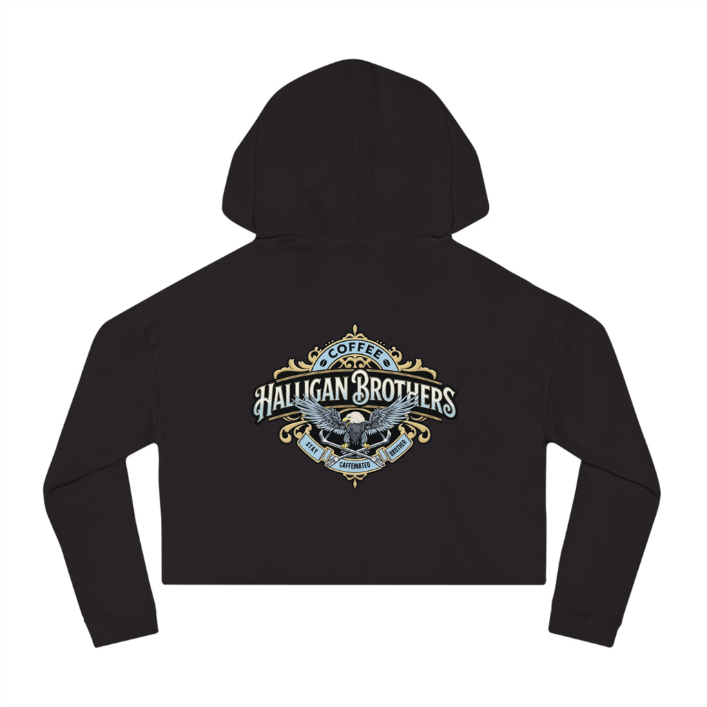 Cropped Hoodie with Classic HBC Style.