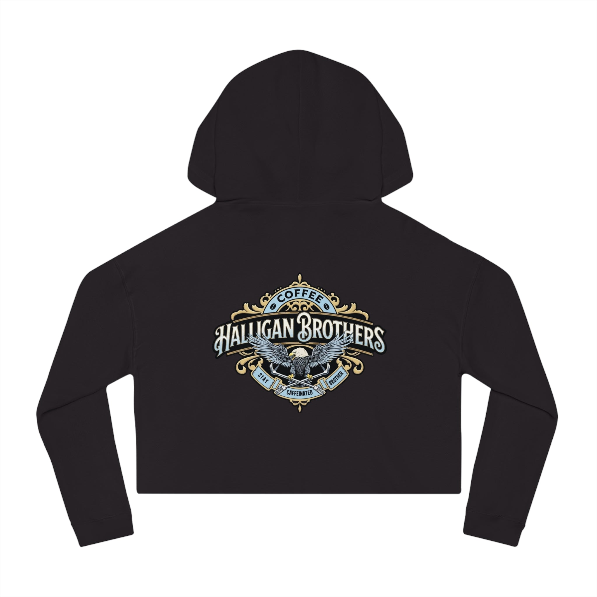Cropped Hoodie with Classic HBC Style.