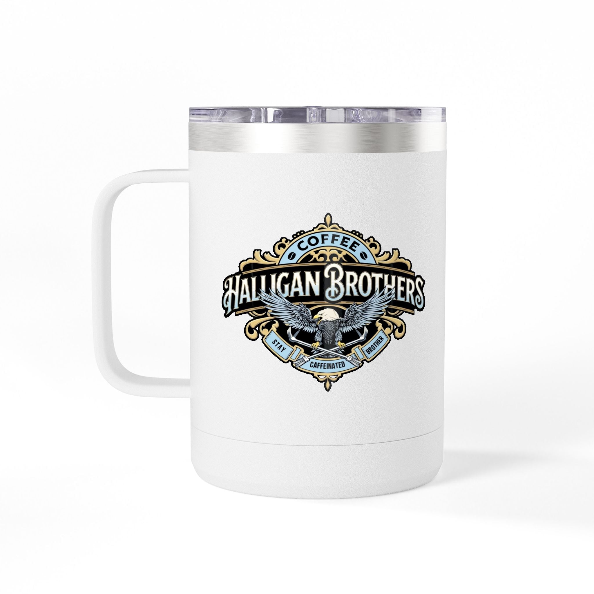 HBC 15 oz Stainless Steel Rig Mug
