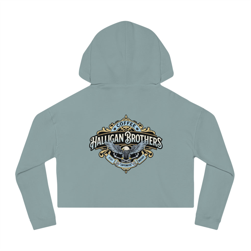Cropped Hoodie with Classic HBC Style.