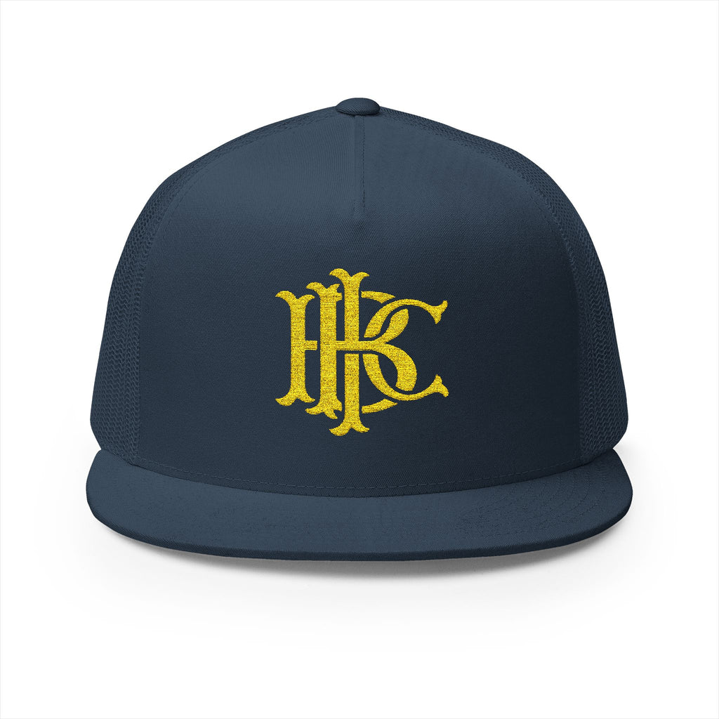 Trucker Cap - Embroidered with the legendary HBC scramble. Stay Salty.