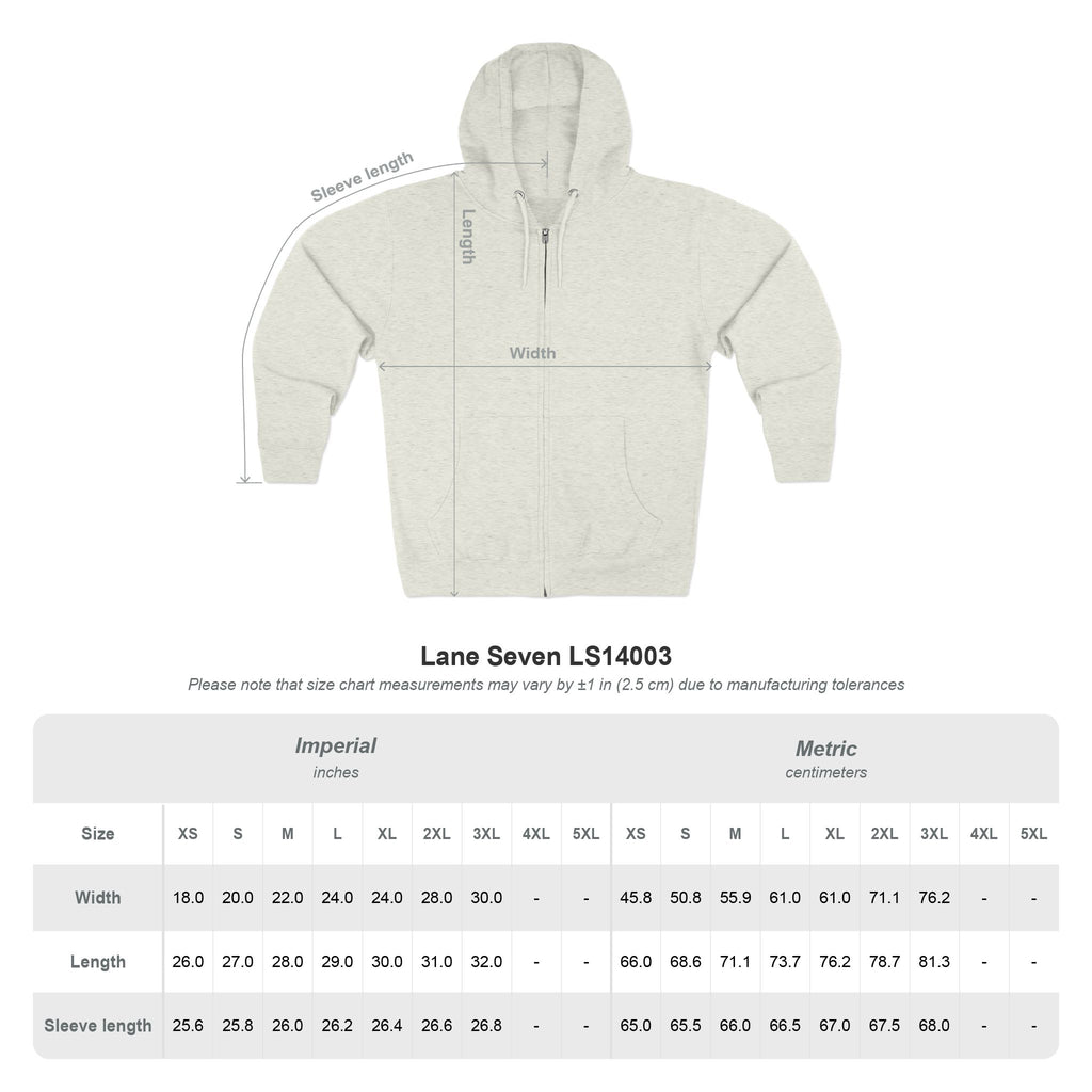 Halligan Brothers Zip Hoodie — Full of Caffeinated Zip