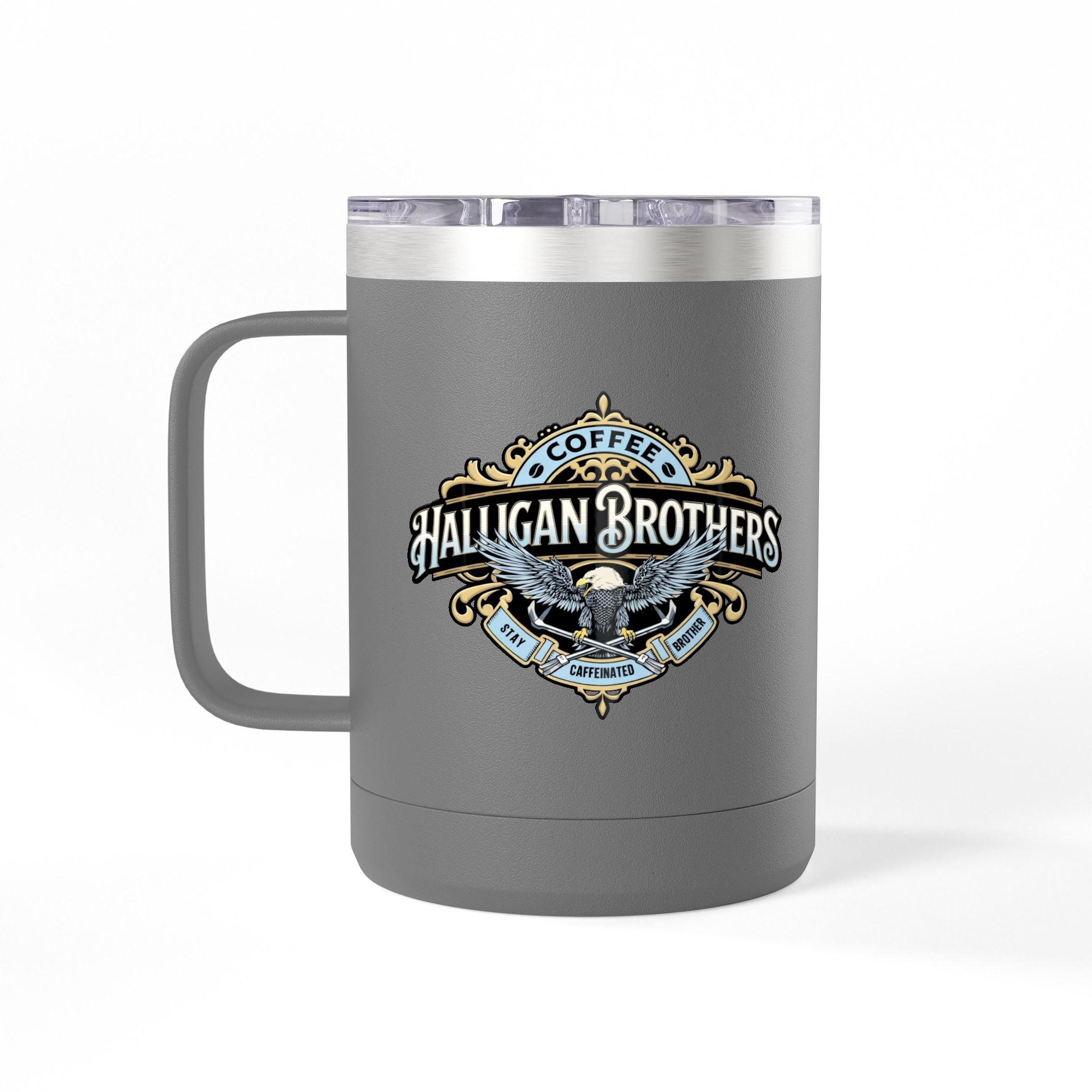 HBC 15 oz Stainless Steel Rig Mug