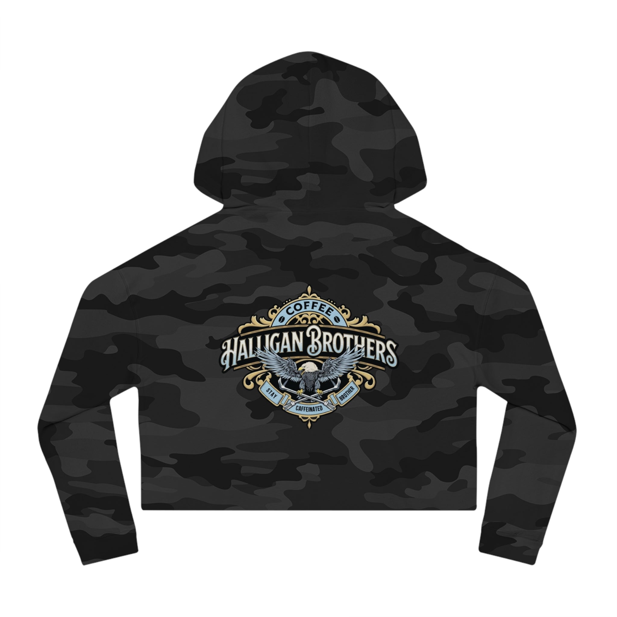 Cropped Hoodie with Classic HBC Style.