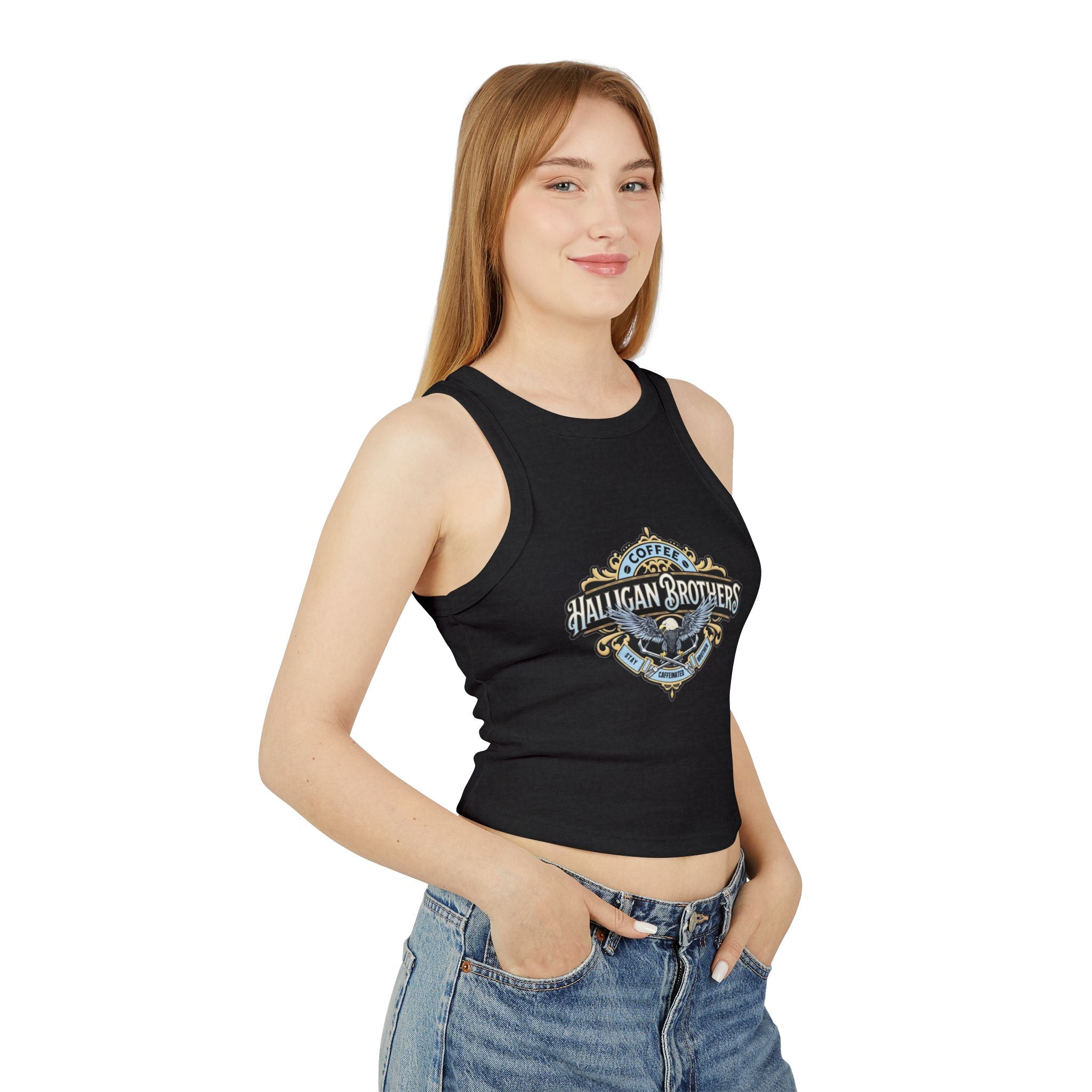 HBC Racer Tank Top - Caffeine and Calluses