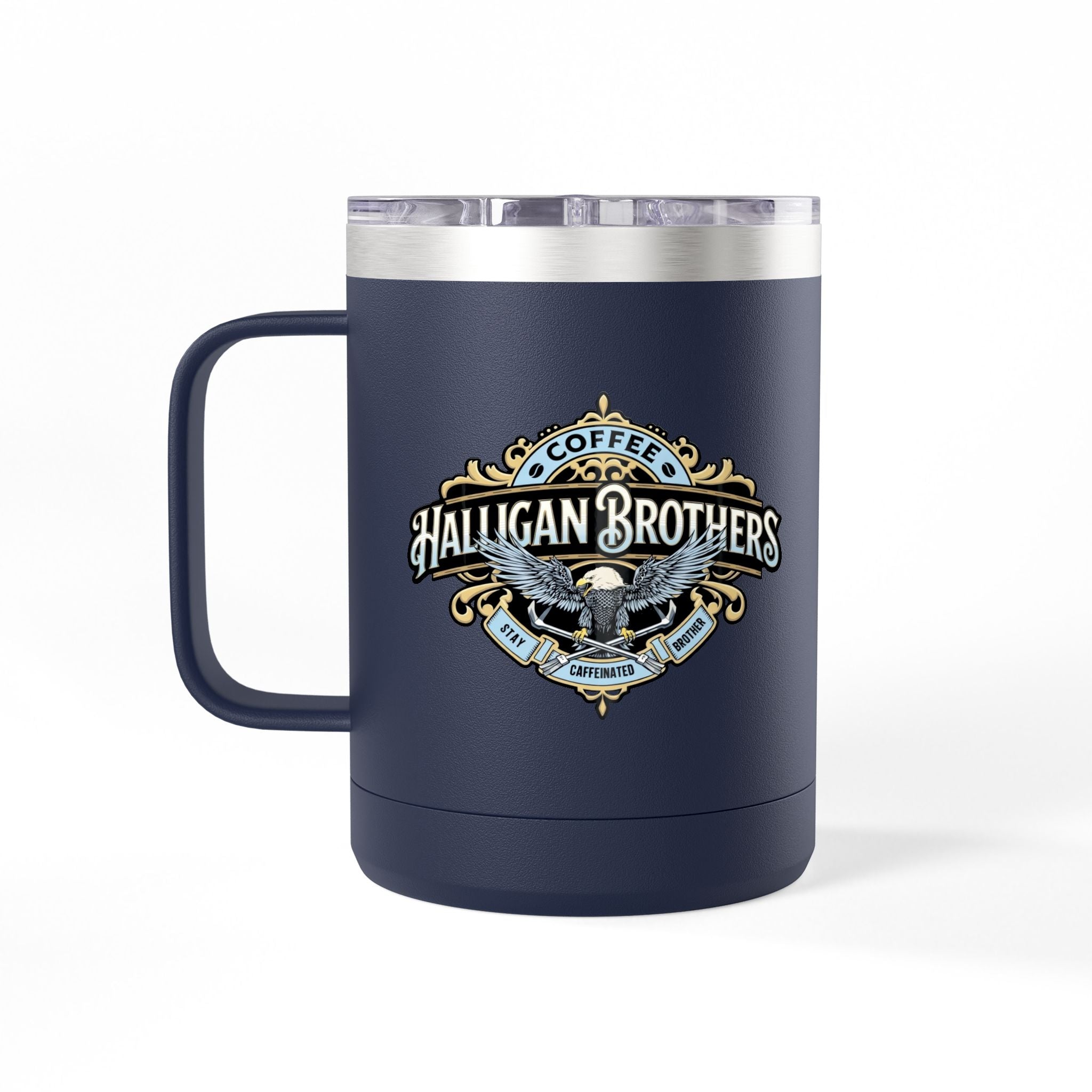 HBC 15 oz Stainless Steel Rig Mug