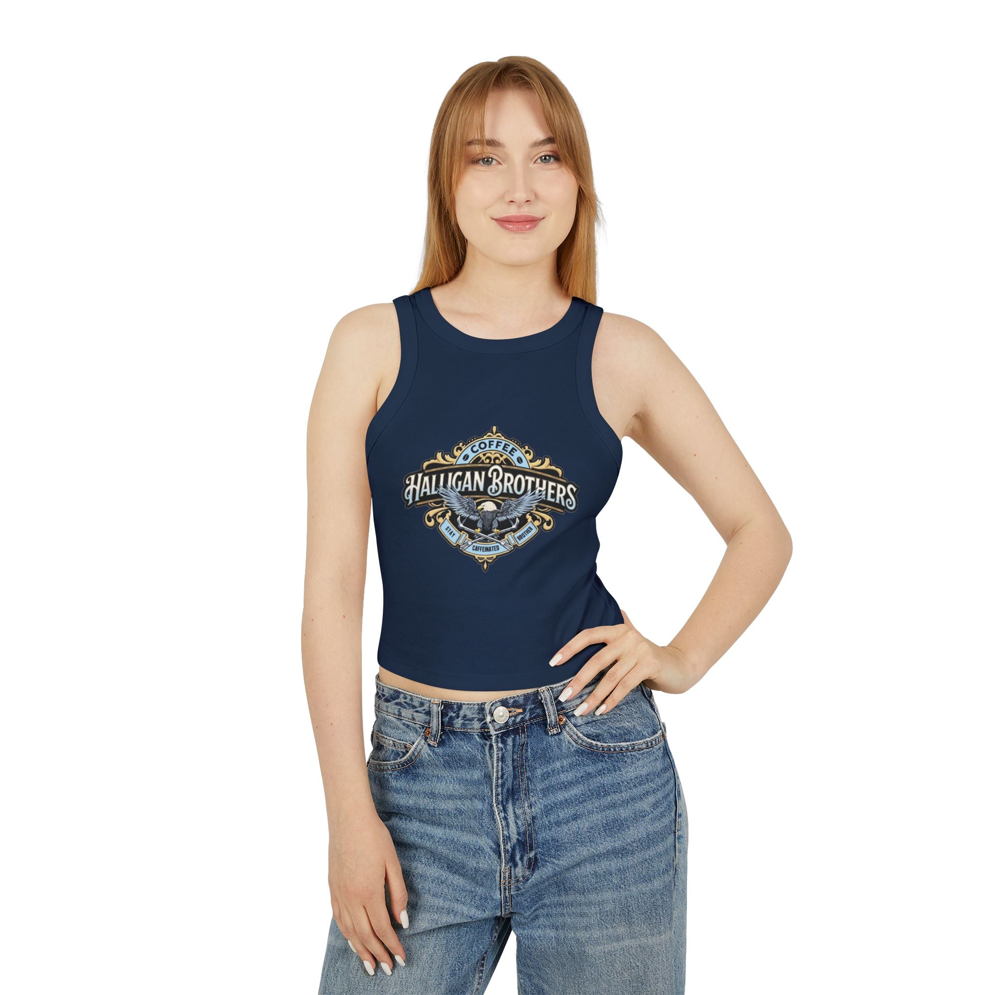 HBC Racer Tank Top - Caffeine and Calluses
