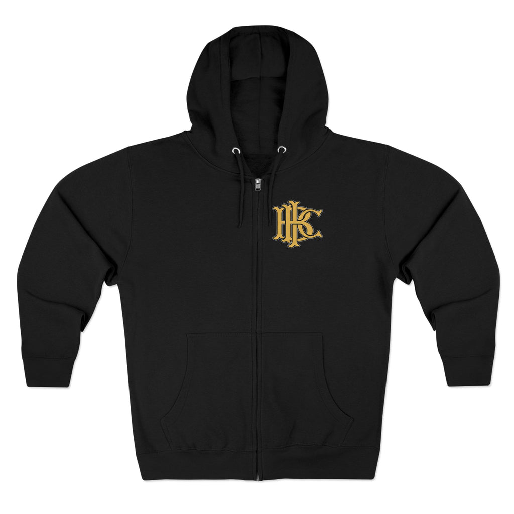 Halligan Brothers Zip Hoodie — Full of Caffeinated Zip