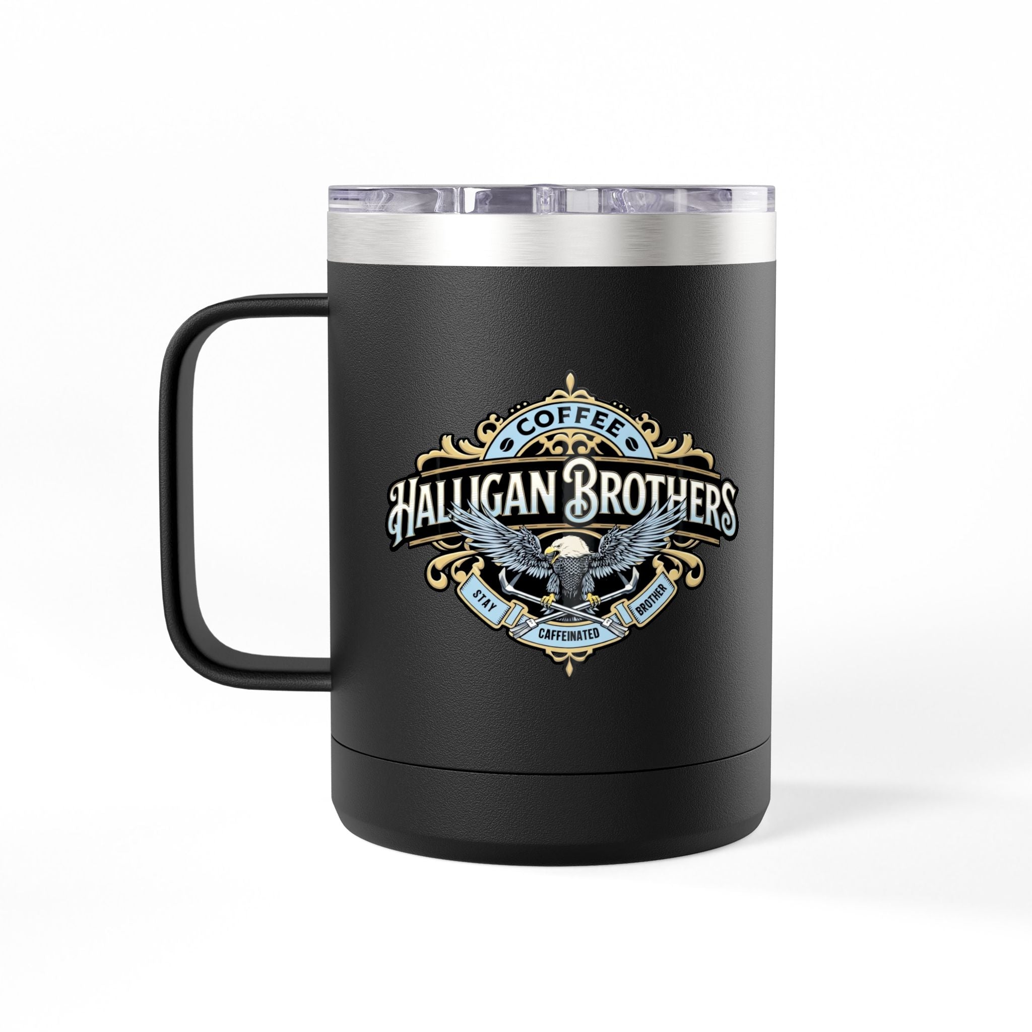 HBC 15 oz Stainless Steel Rig Mug