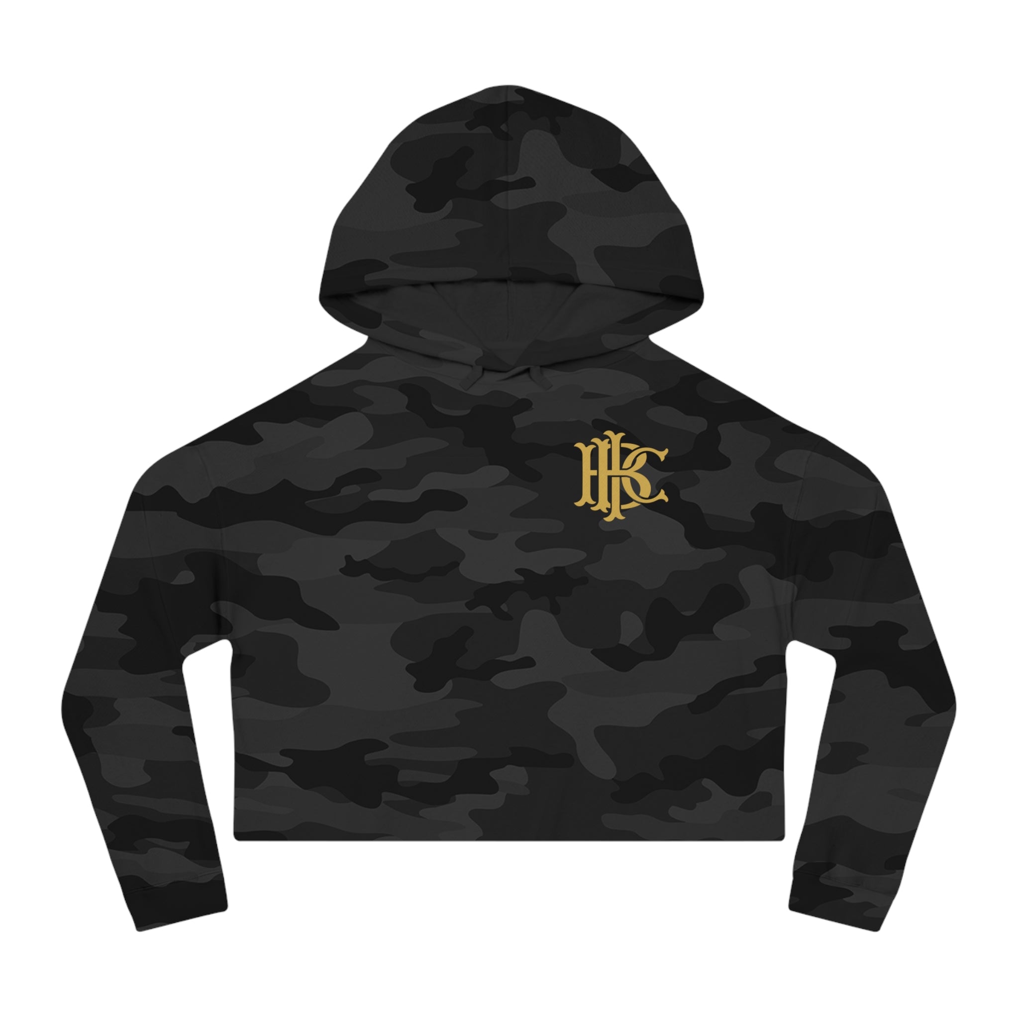 Cropped Hoodie with Classic HBC Style.