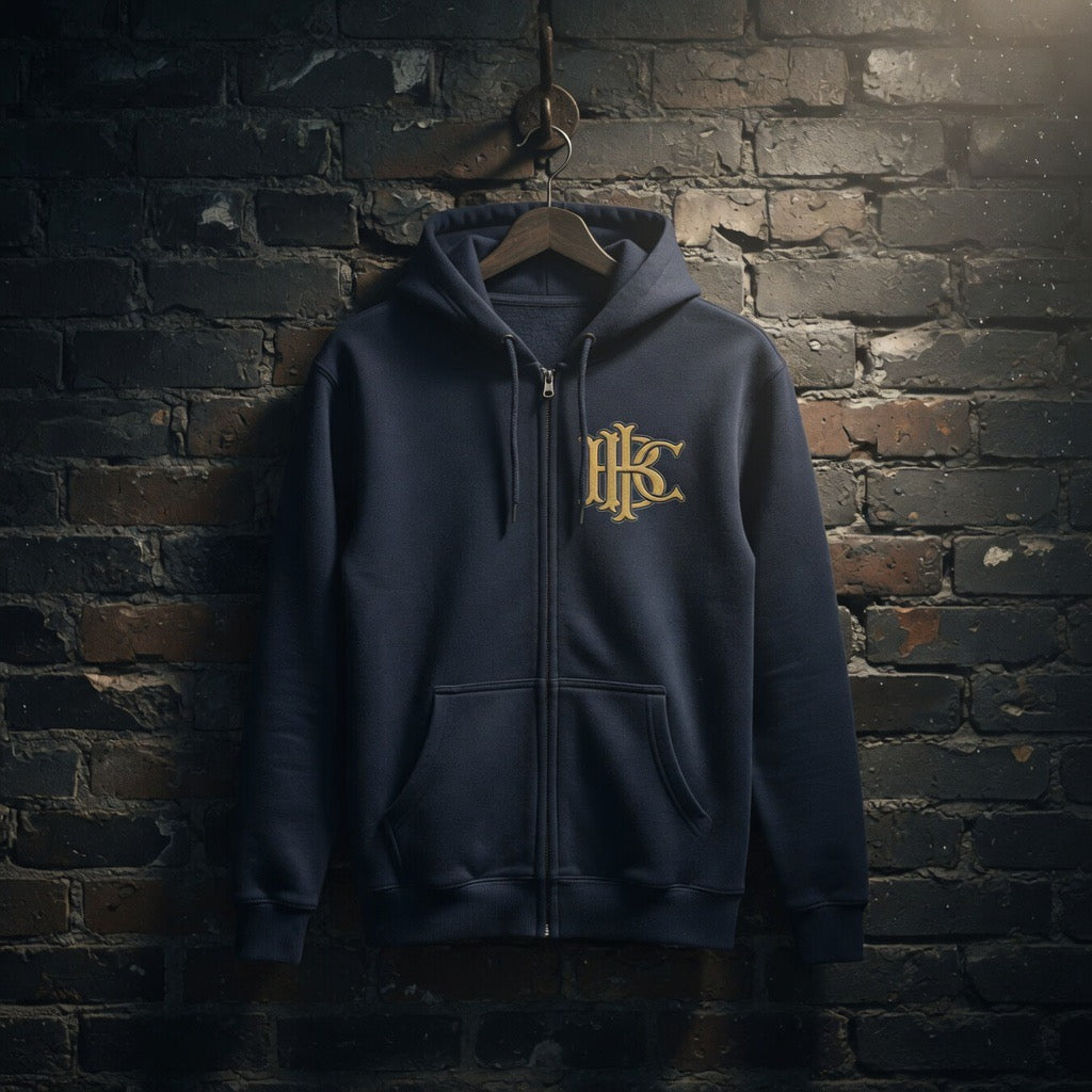 Halligan Brothers Zip Hoodie — Full of Caffeinated Zip